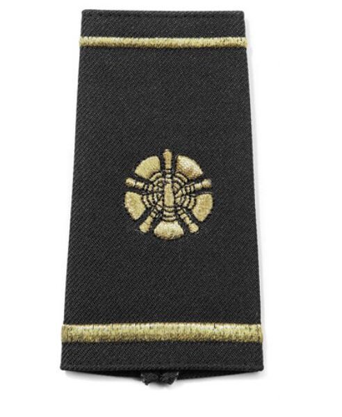 5 crossed bugles shoulder boards