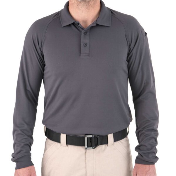 first tactical men's long sleeve performance polo