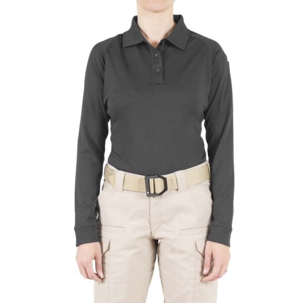 first tactical women's long sleeve performance polo