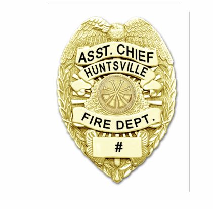 asst. chief badge