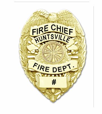 fire chief badge