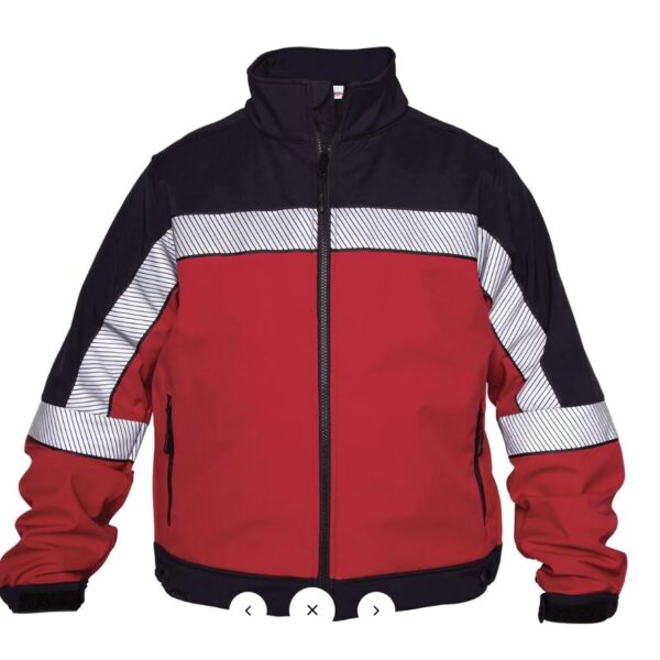 shield color block soft shell